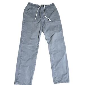 Pact Organic Cotton Daily Twill Pants, Storm Gray, Women's Size Small